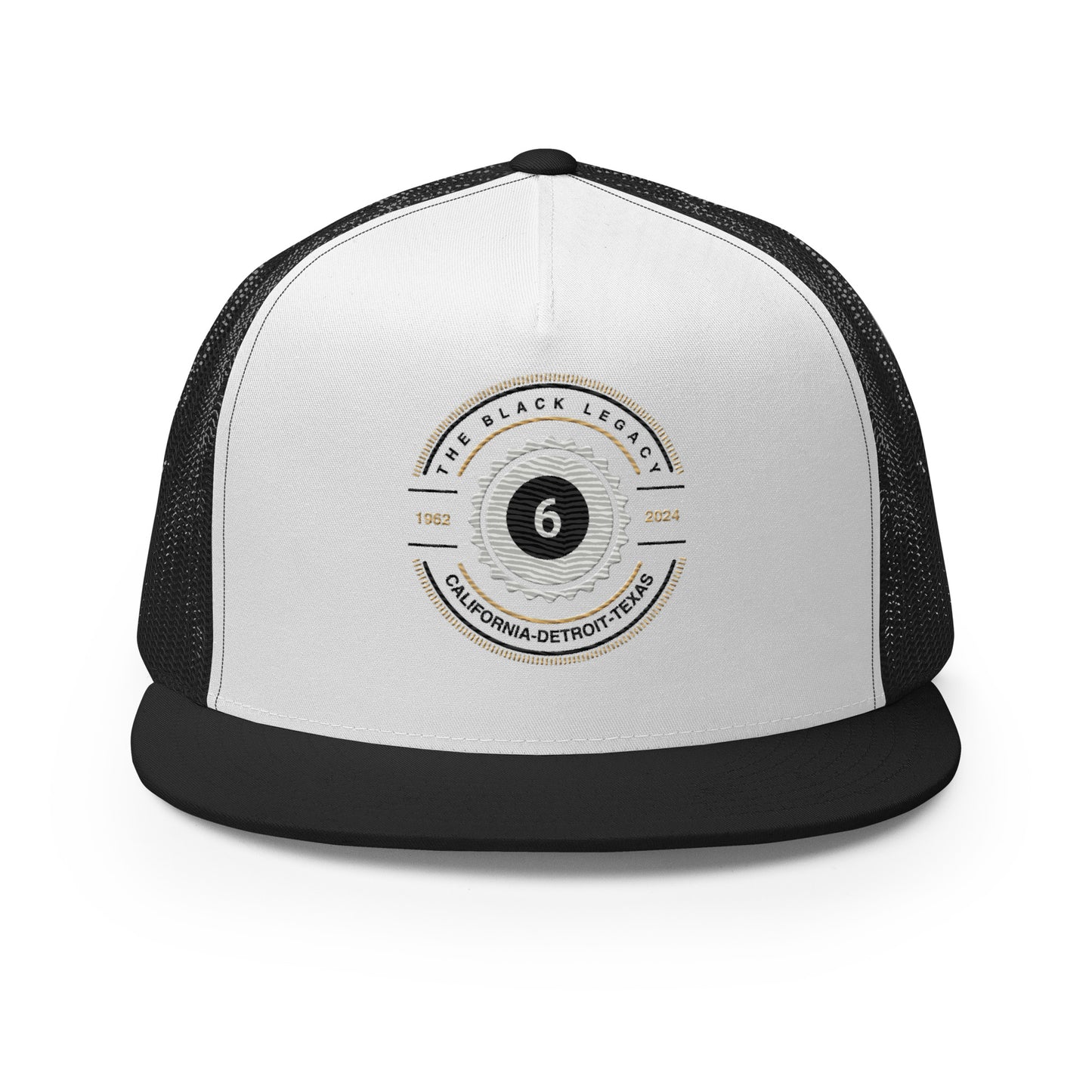 Black 6 Hat