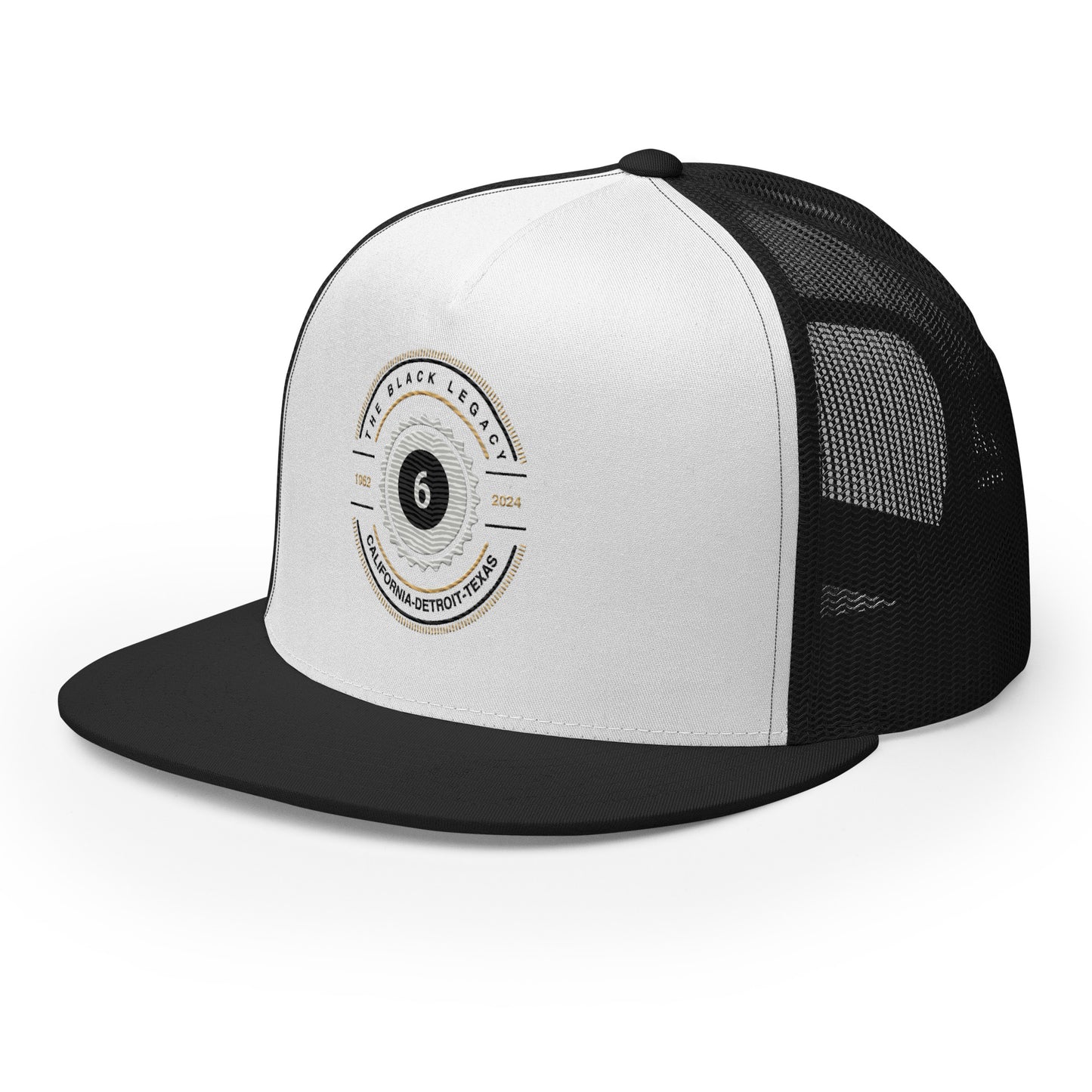 Black 6 Hat