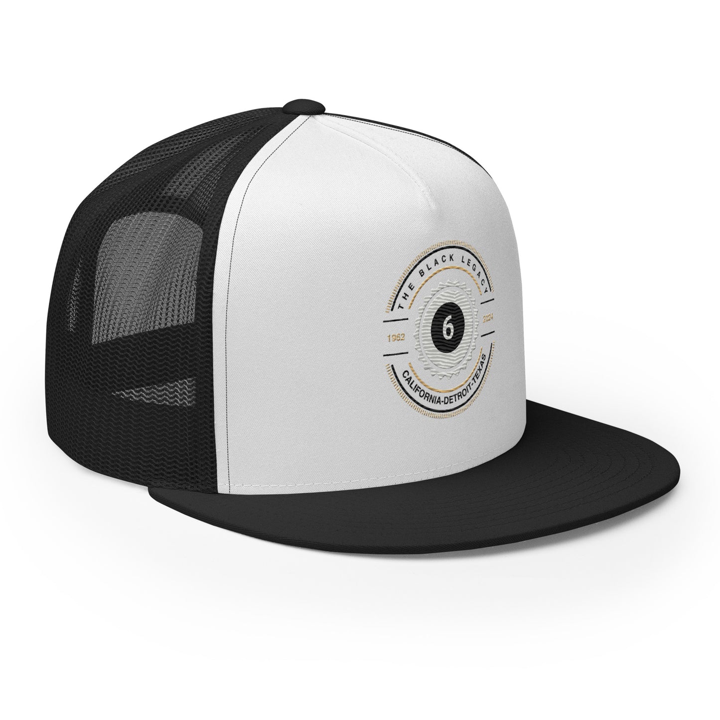 Black 6 Hat