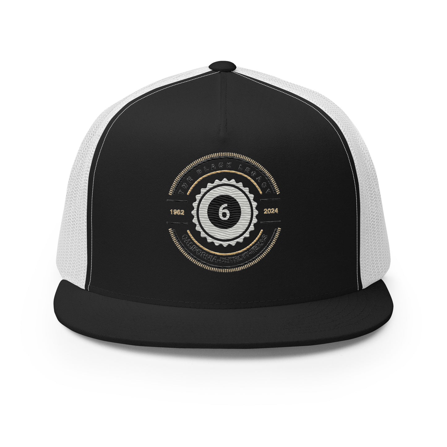 Black 6 Hat