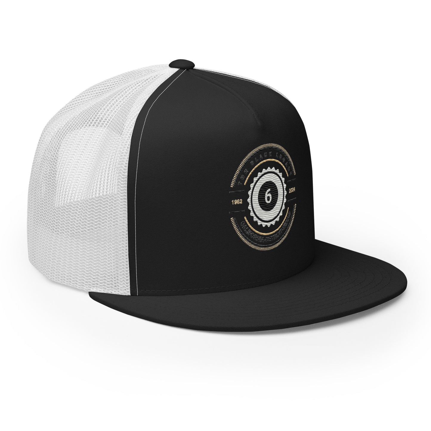 Black 6 Hat