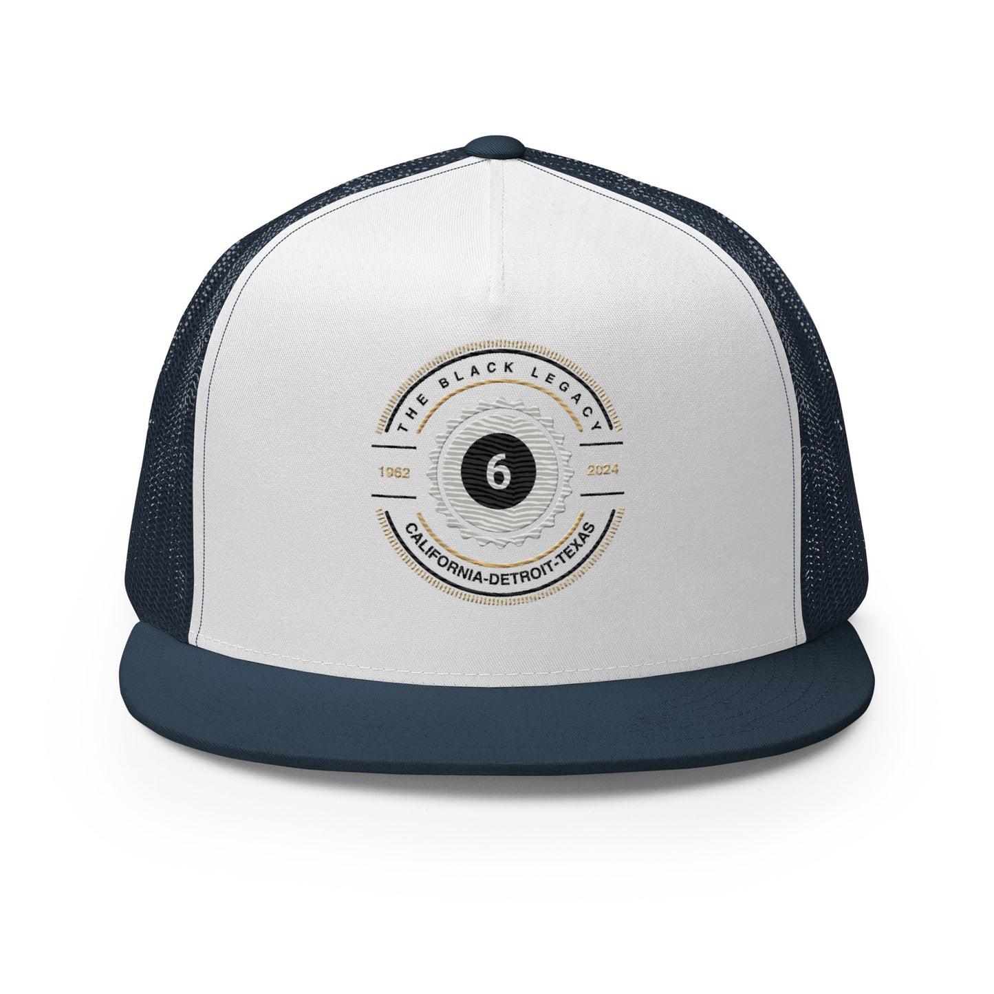 Black 6 Hat