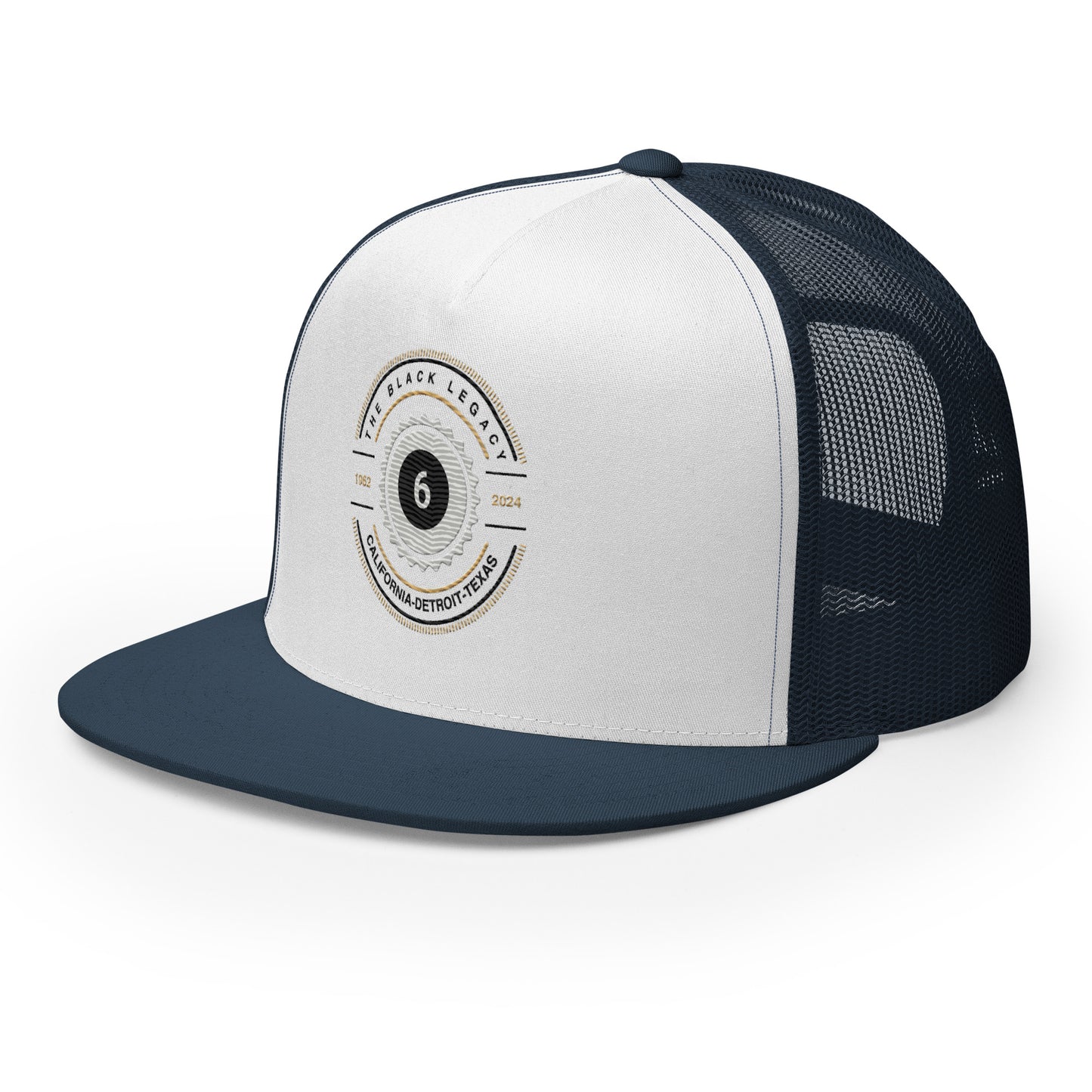 Black 6 Hat