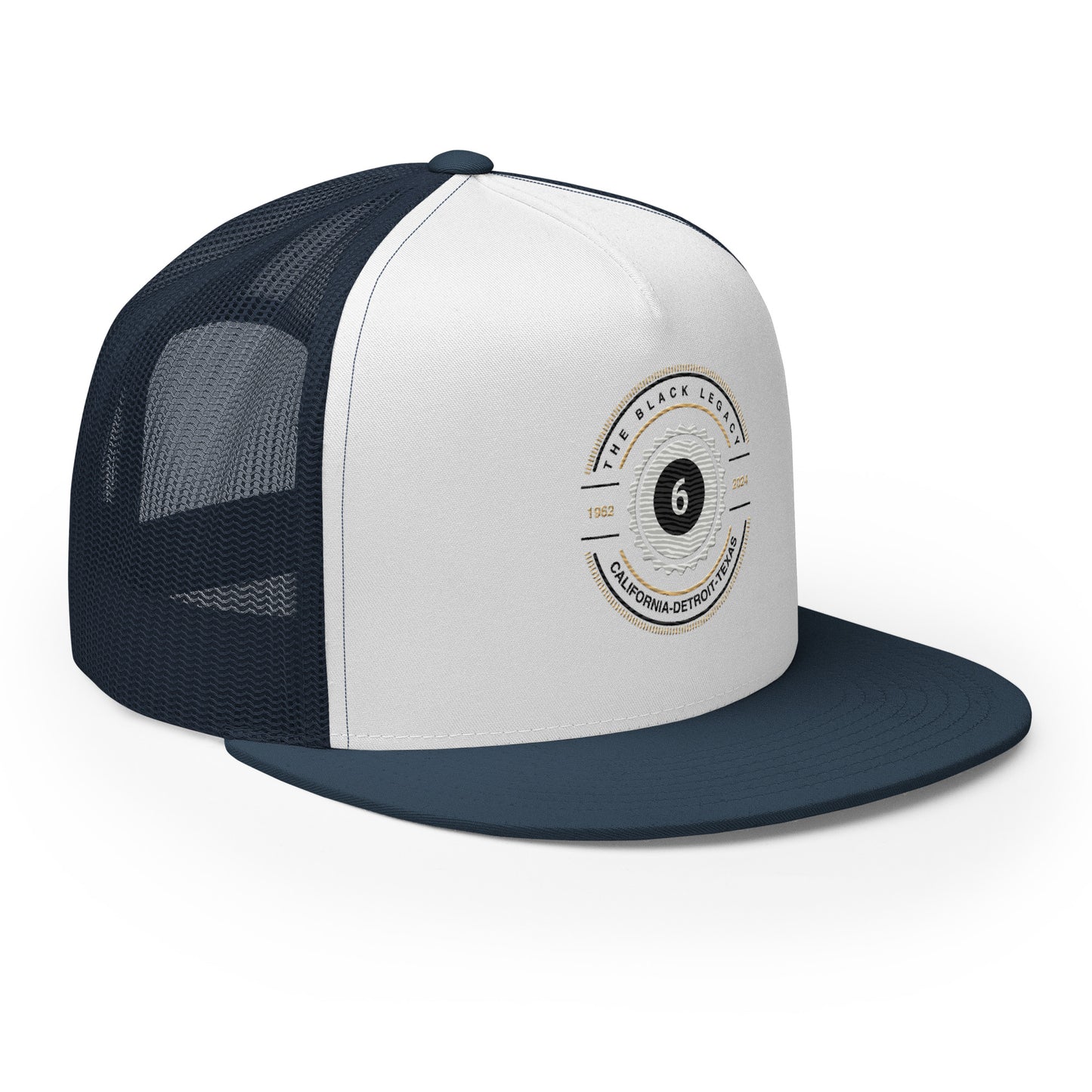 Black 6 Hat