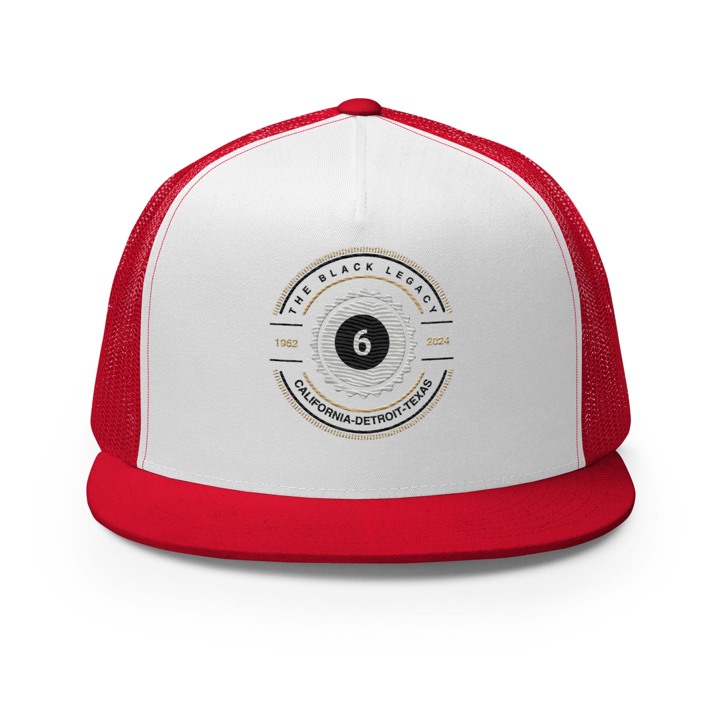 Black 6 Hat