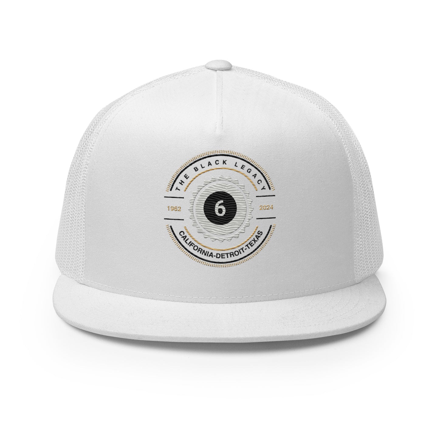 Black 6 Hat