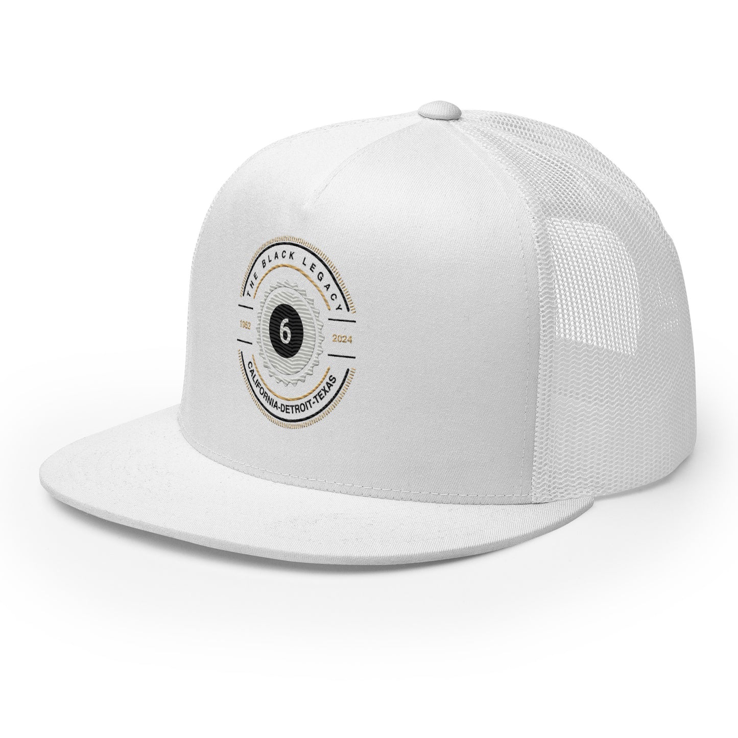 Black 6 Hat