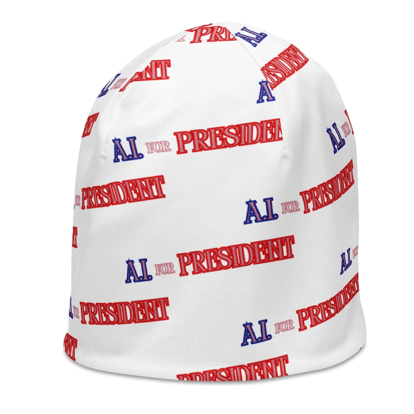 A.I. For President - All-Over Print Beanie