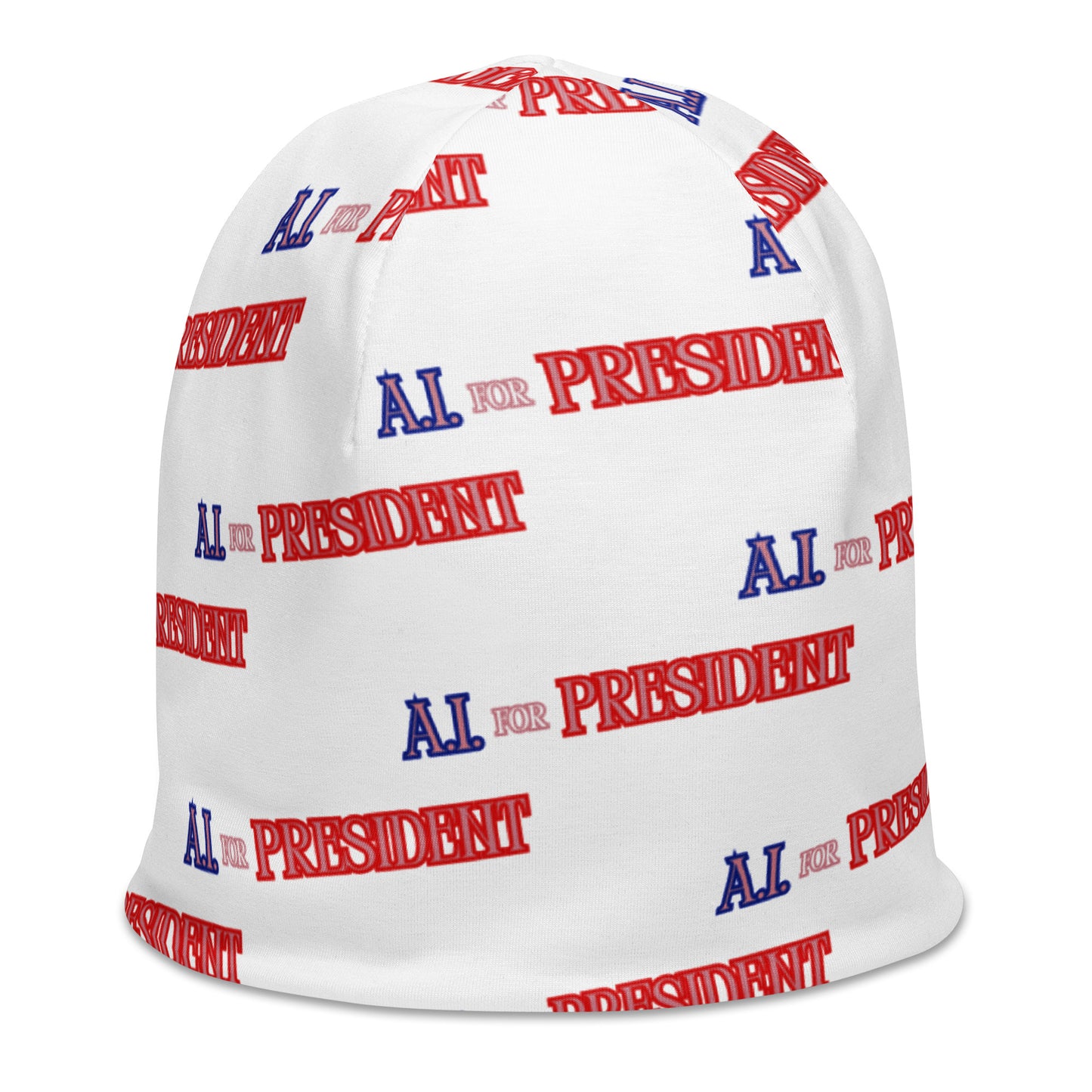 A.I. For President - All-Over Print Beanie