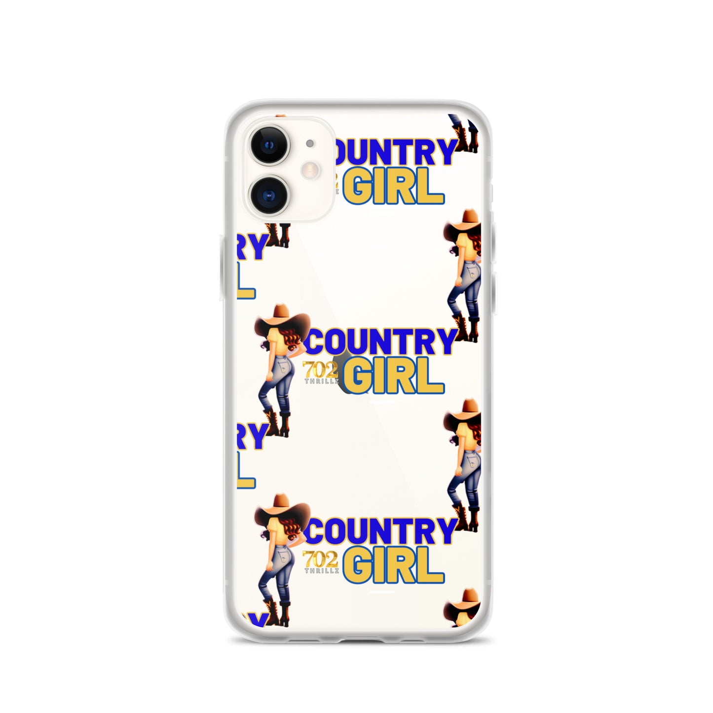 702 Thrillz / Country Girl - Clear Case for iPhone®