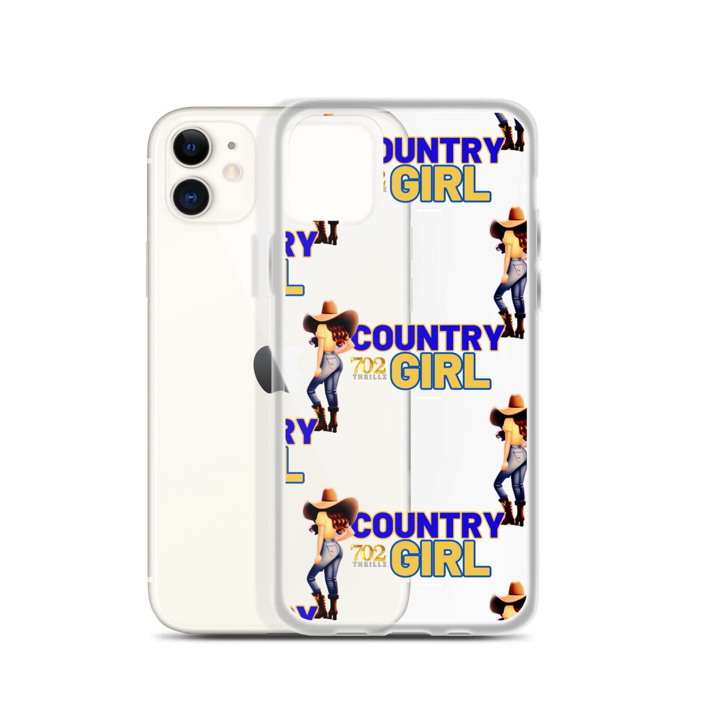 702 Thrillz / Country Girl - Clear Case for iPhone®