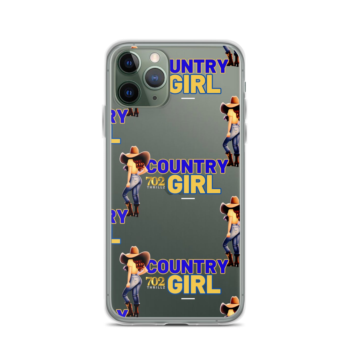 702 Thrillz / Country Girl - Clear Case for iPhone®