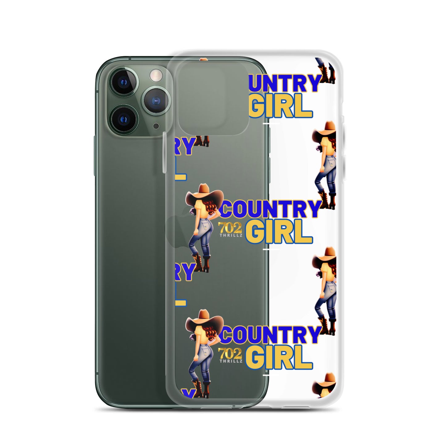 702 Thrillz / Country Girl - Clear Case for iPhone®