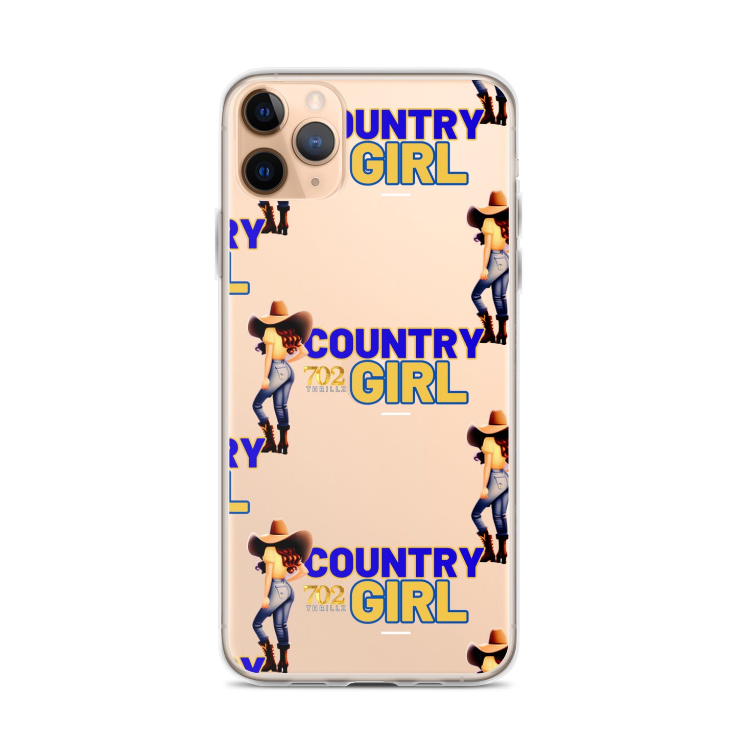 702 Thrillz / Country Girl - Clear Case for iPhone®