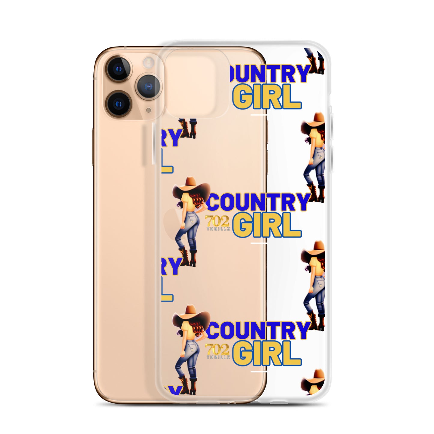 702 Thrillz / Country Girl - Clear Case for iPhone®