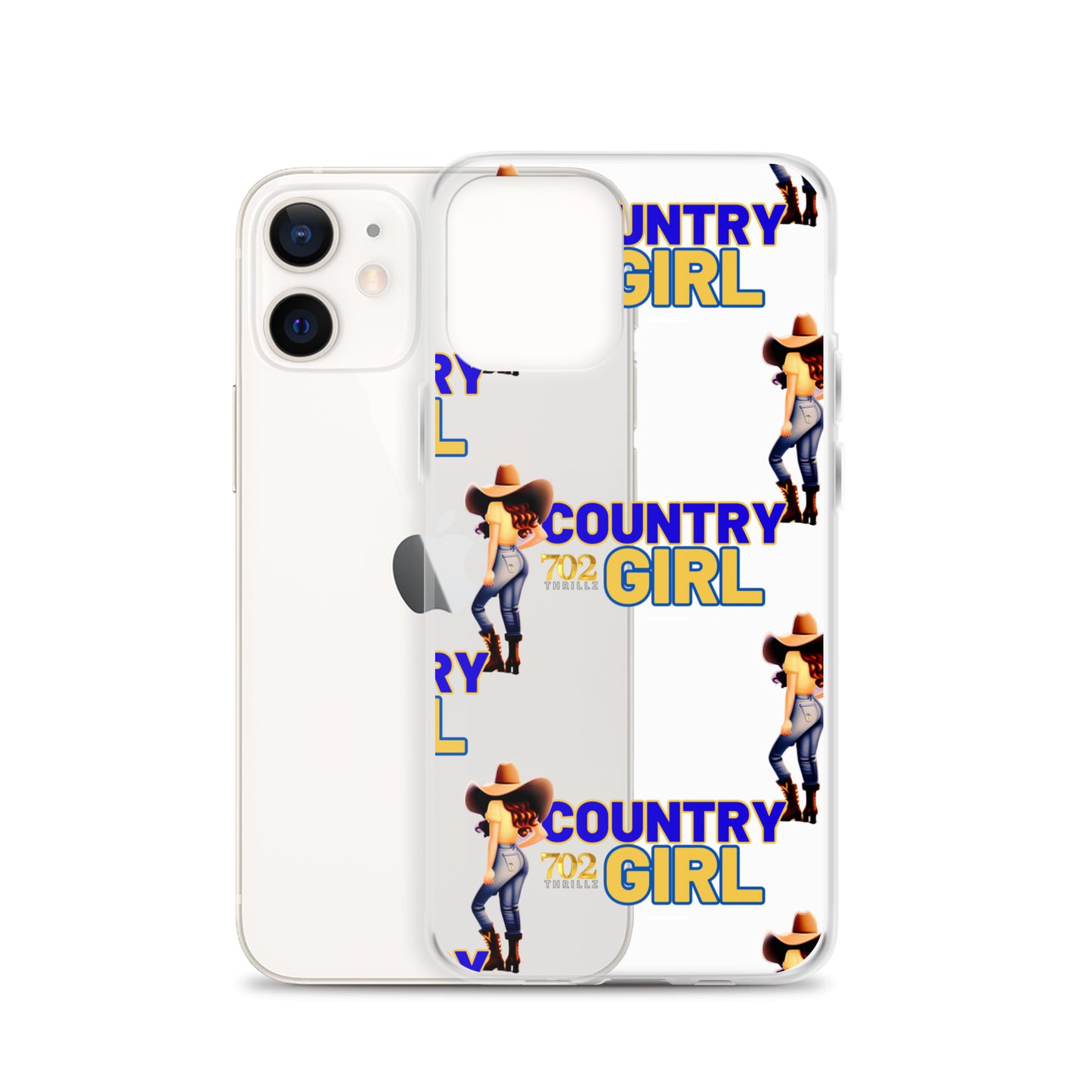 702 Thrillz / Country Girl - Clear Case for iPhone®