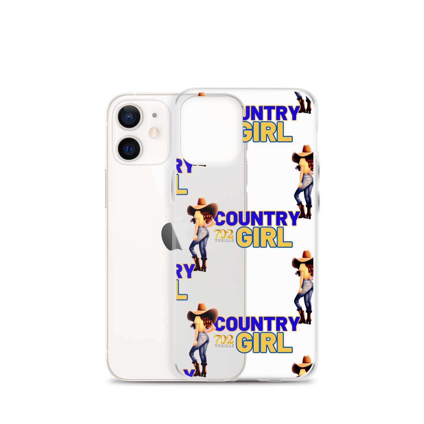 702 Thrillz / Country Girl - Clear Case for iPhone®