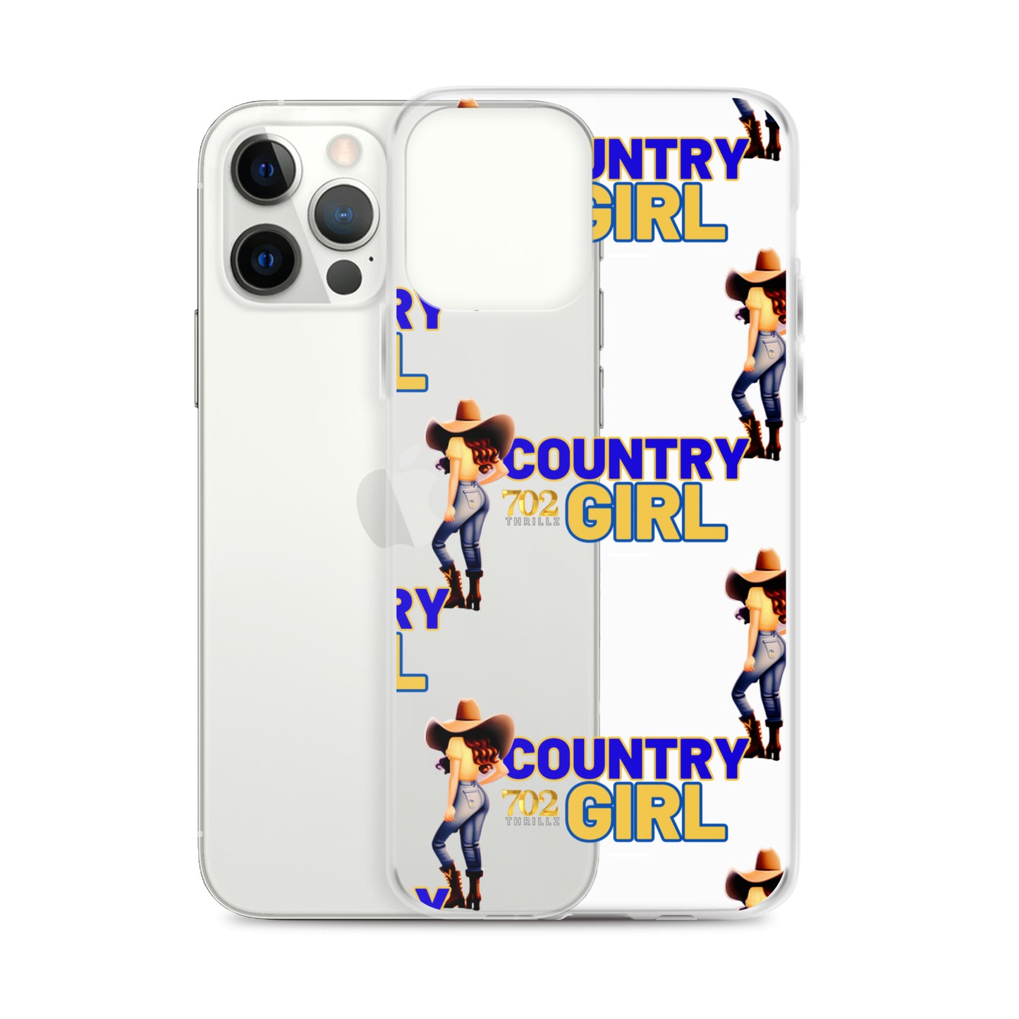 702 Thrillz / Country Girl - Clear Case for iPhone®