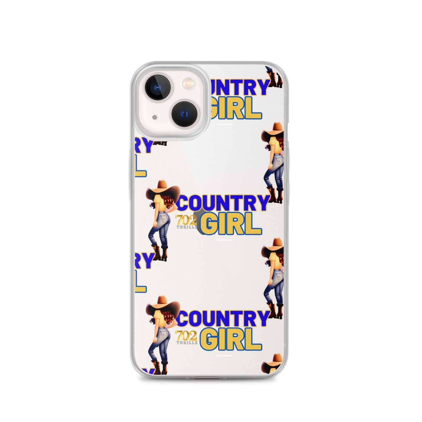 702 Thrillz / Country Girl - Clear Case for iPhone®