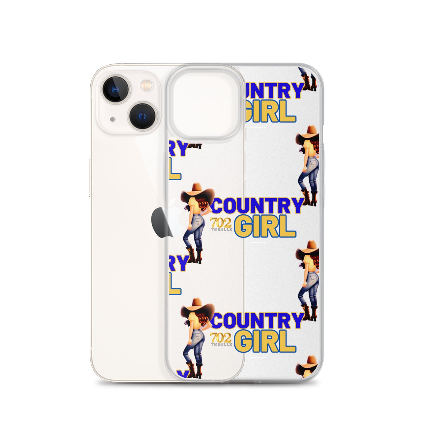 702 Thrillz / Country Girl - Clear Case for iPhone®