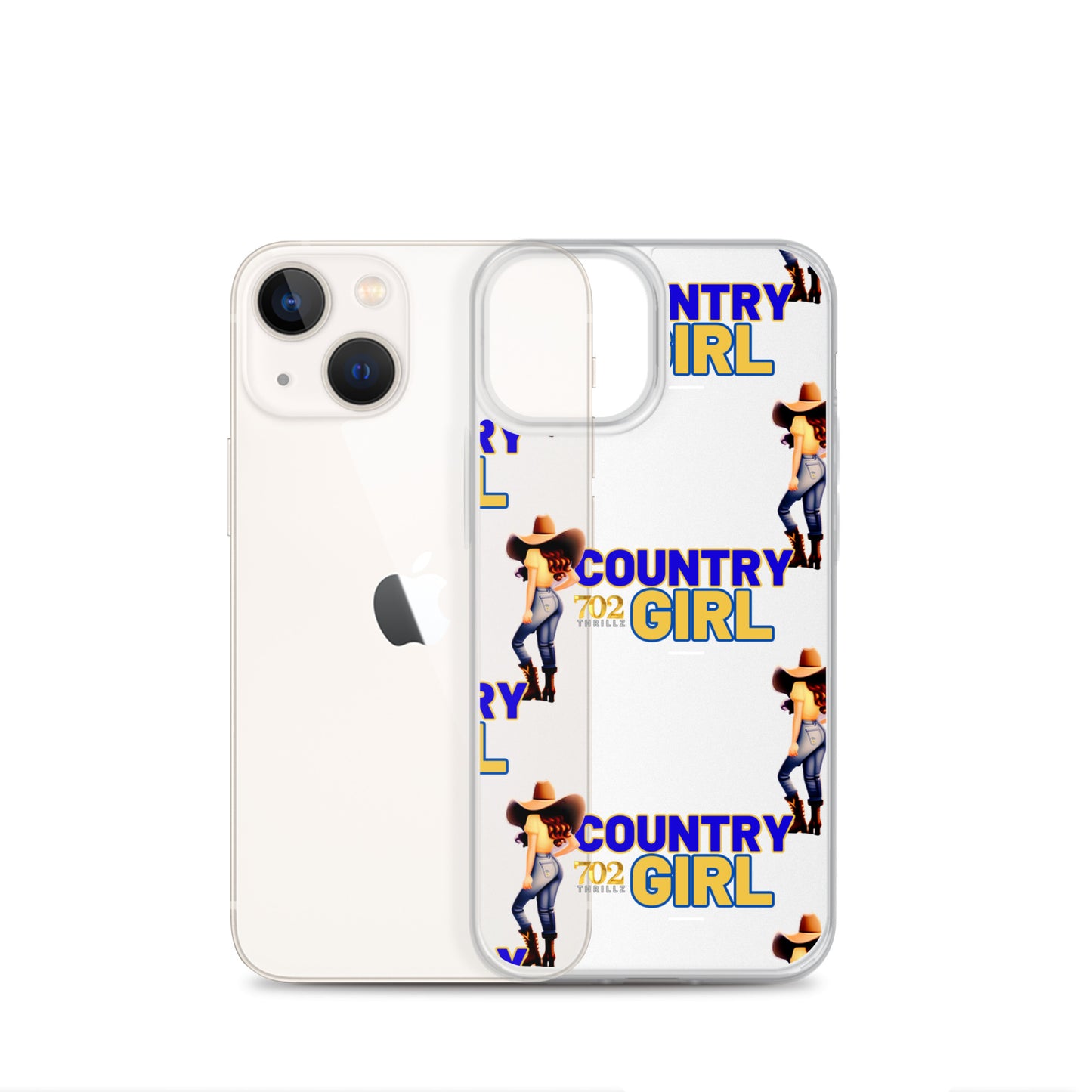 702 Thrillz / Country Girl - Clear Case for iPhone®