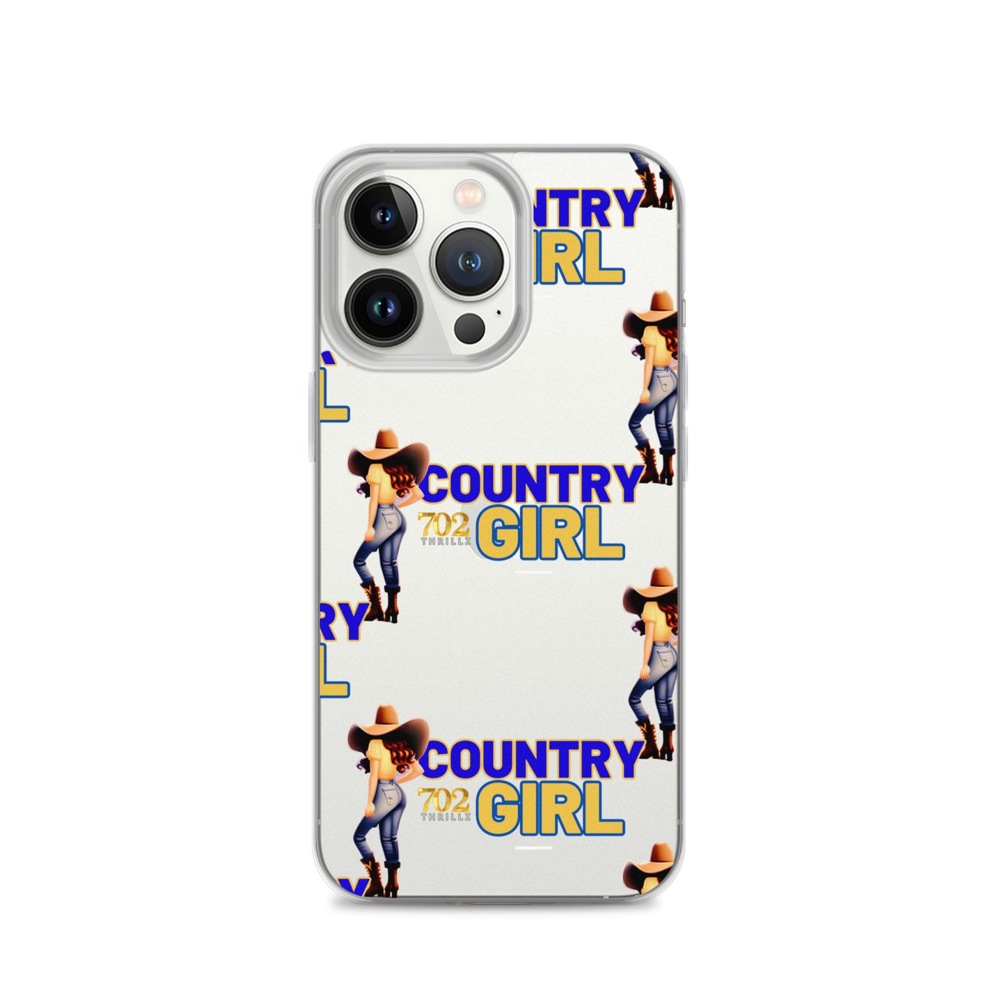 702 Thrillz / Country Girl - Clear Case for iPhone®