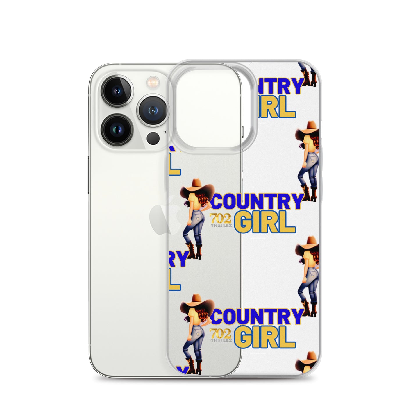 702 Thrillz / Country Girl - Clear Case for iPhone®
