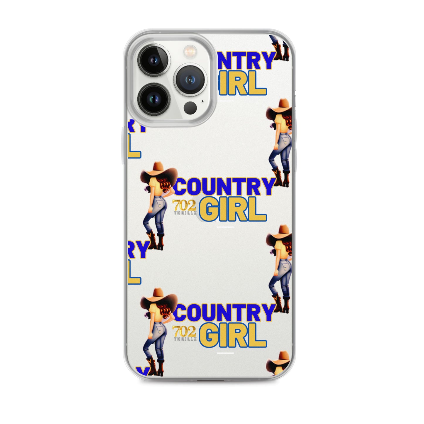 702 Thrillz / Country Girl - Clear Case for iPhone®