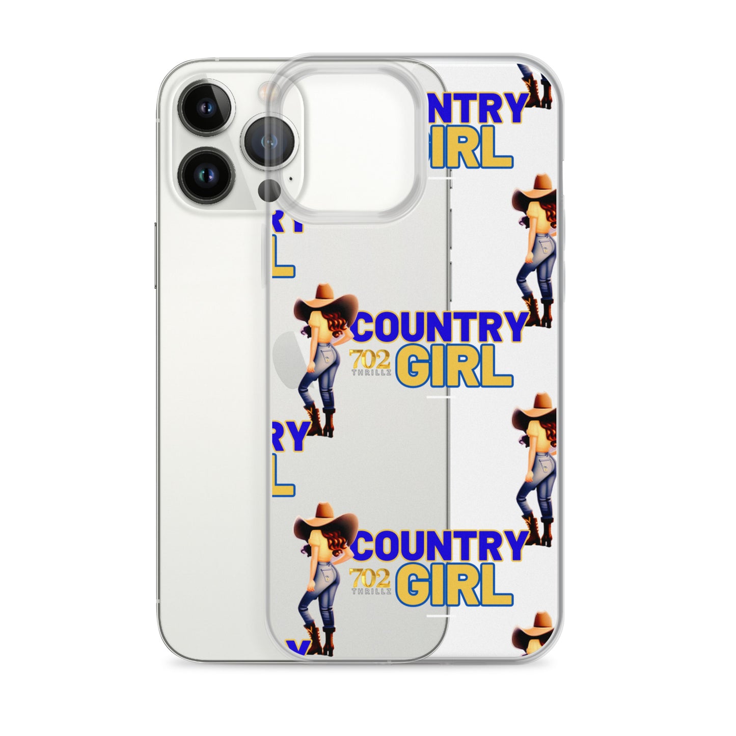 702 Thrillz / Country Girl - Clear Case for iPhone®