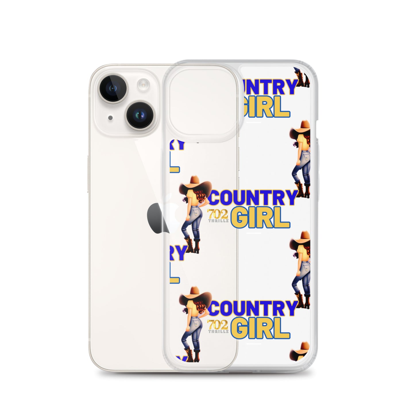702 Thrillz / Country Girl - Clear Case for iPhone®