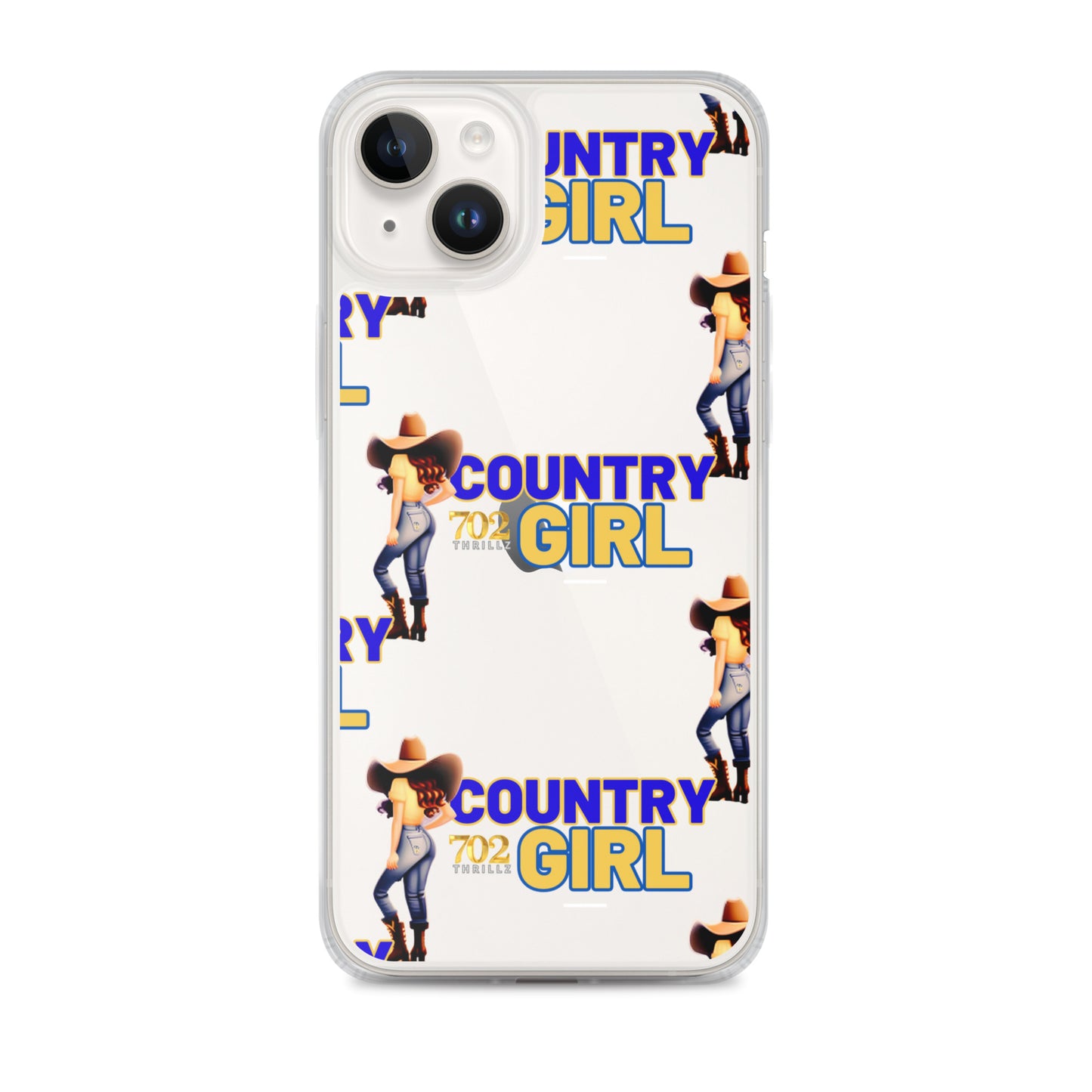 702 Thrillz / Country Girl - Clear Case for iPhone®