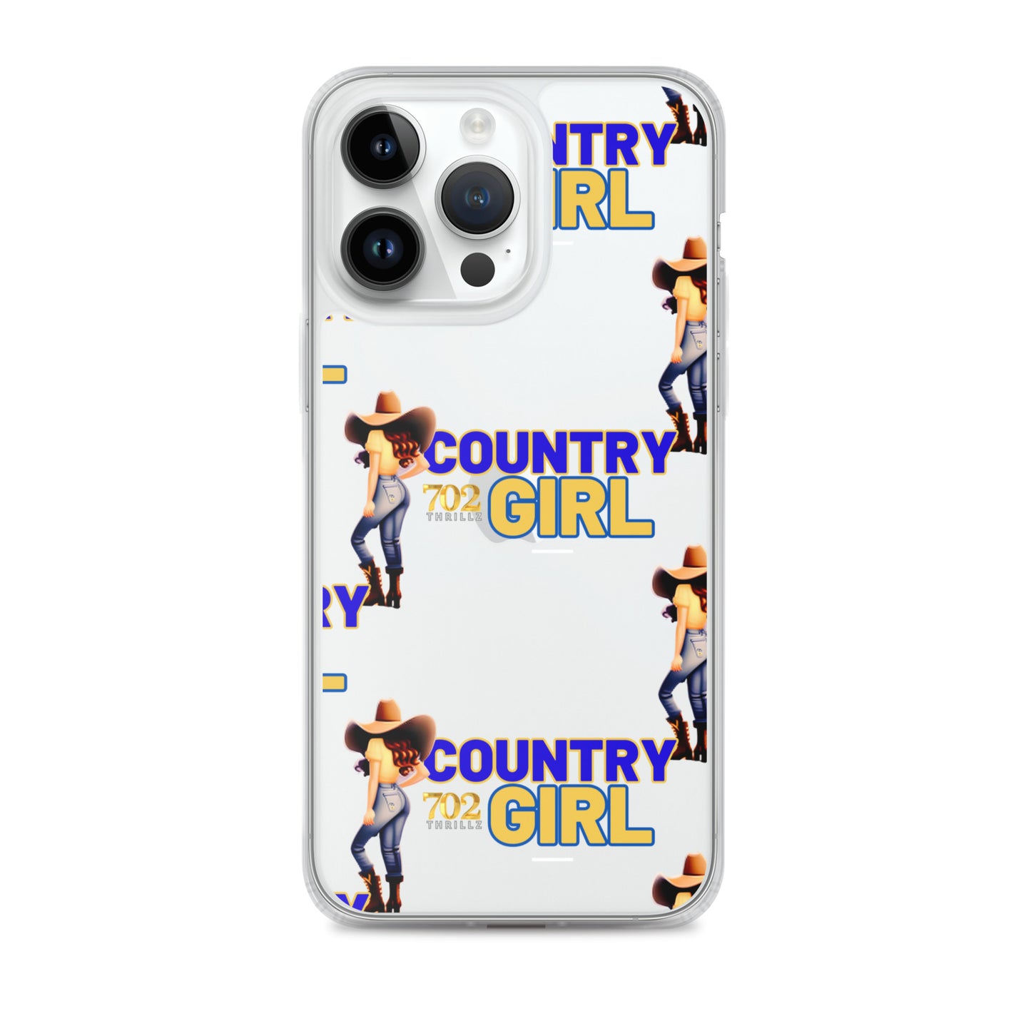702 Thrillz / Country Girl - Clear Case for iPhone®