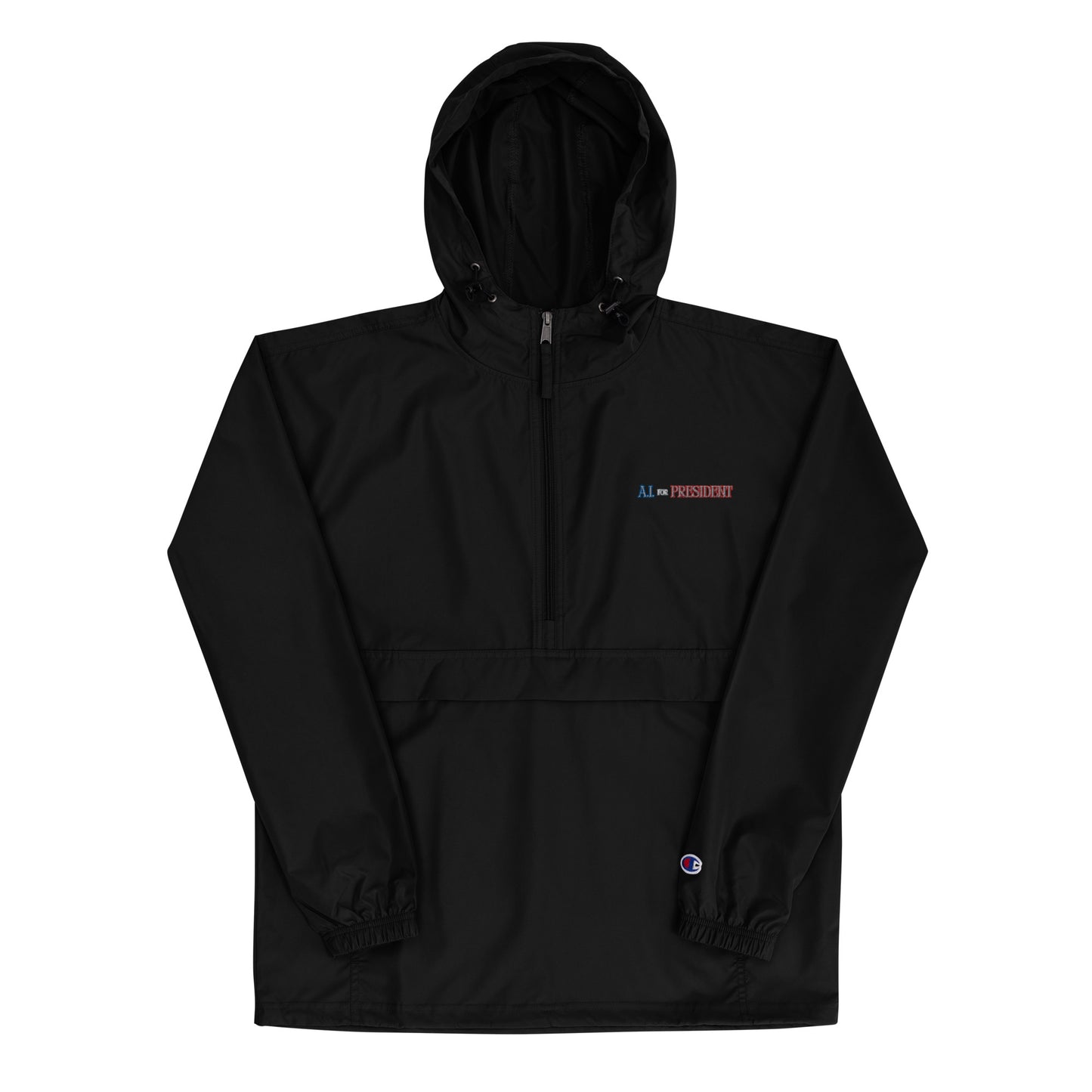 A.I For President - Embroidered Champion Packable Jacket