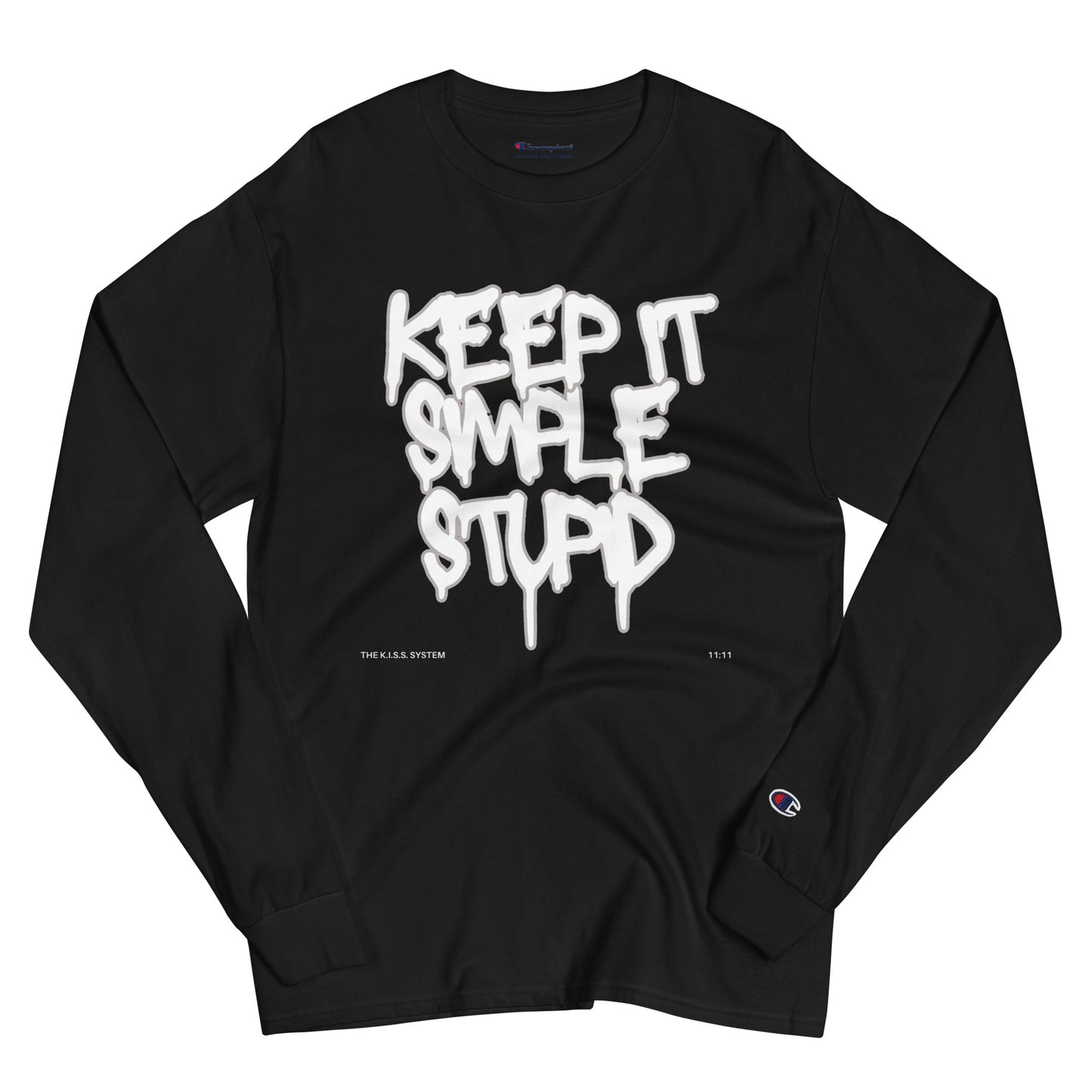 K.I.S.S / The Kiss System - Champion Long Sleeve Shirt