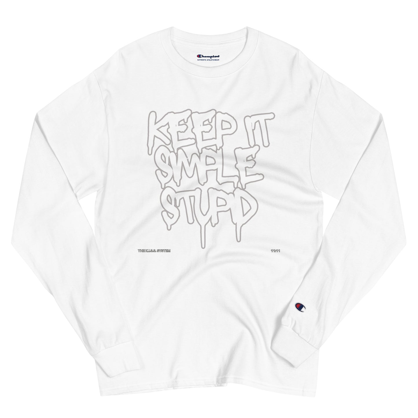 K.I.S.S / The Kiss System - Champion Long Sleeve Shirt