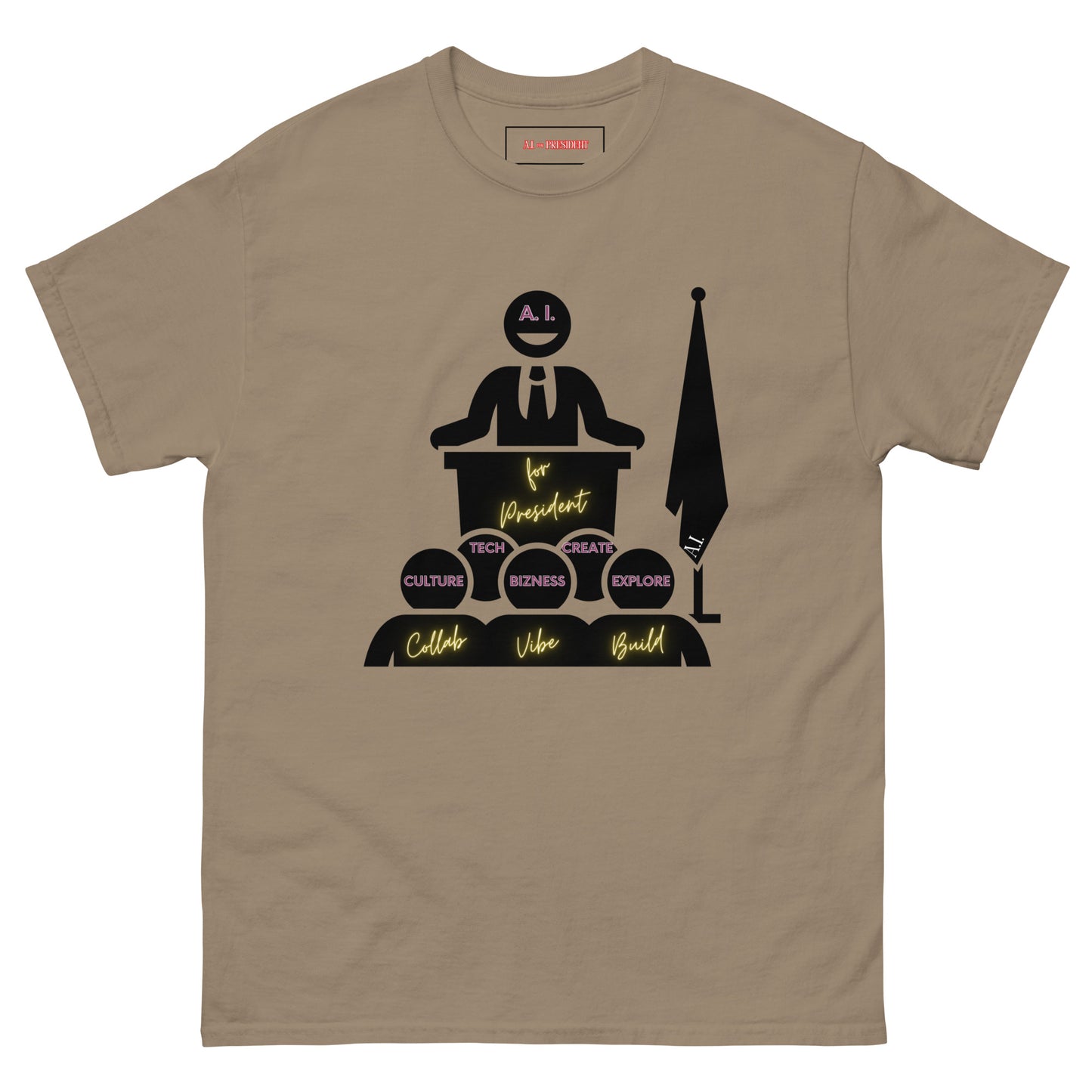 A.I. For President (Speech) - Classic T-Shirt