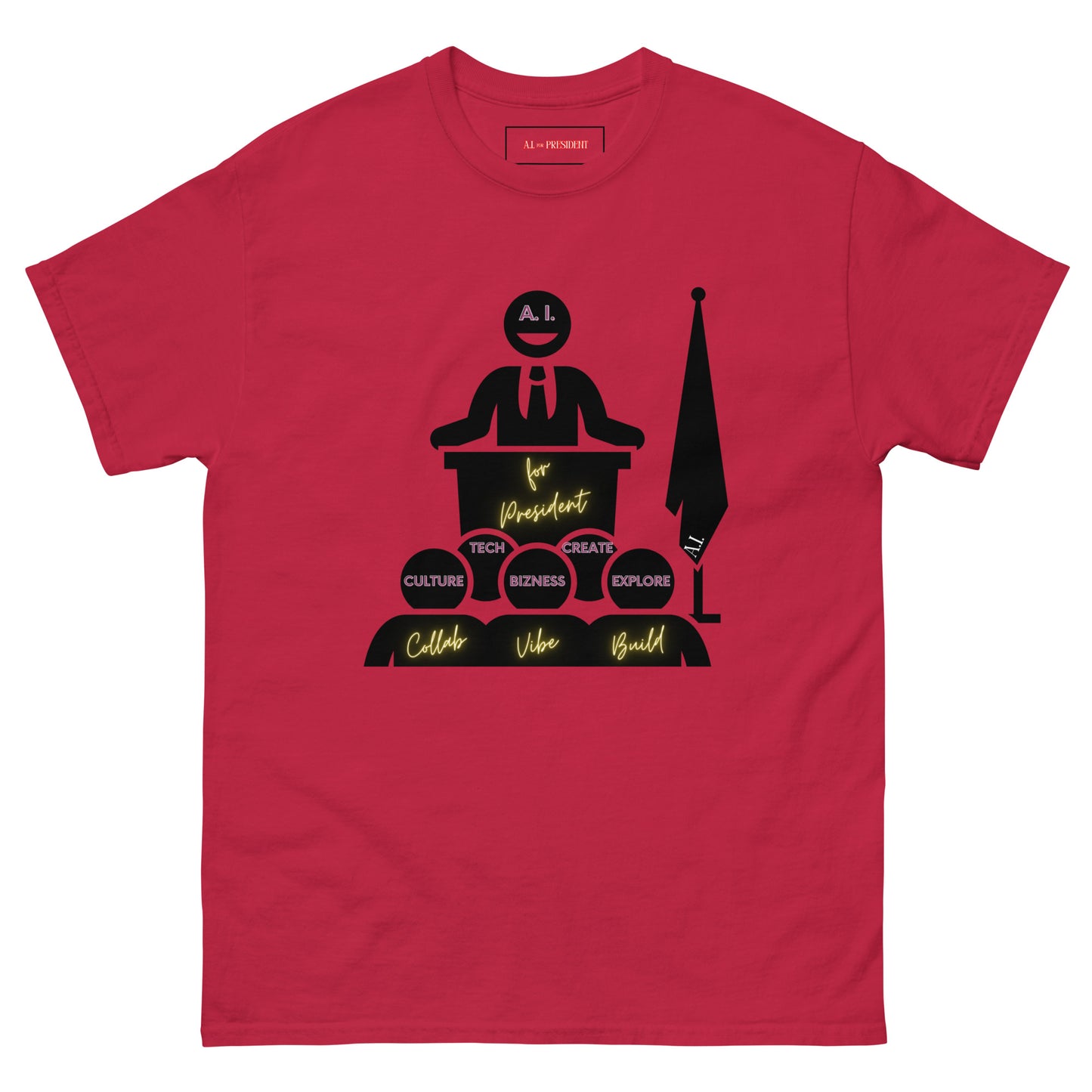 A.I. For President (Speech) - Classic T-Shirt
