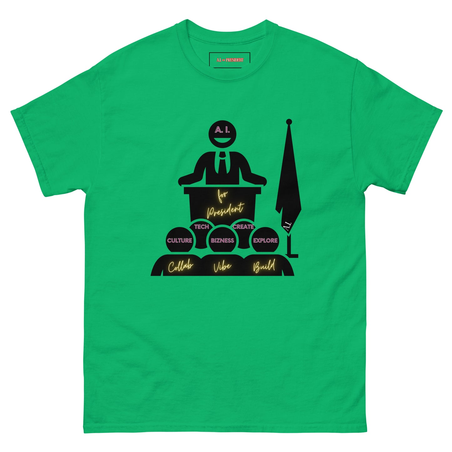 A.I. For President (Speech) - Classic T-Shirt
