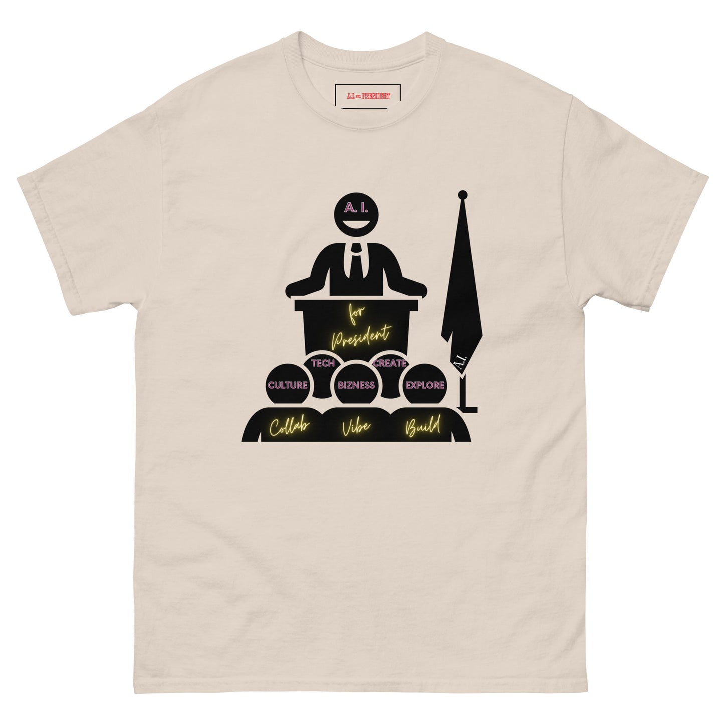 A.I. For President (Speech) - Classic T-Shirt