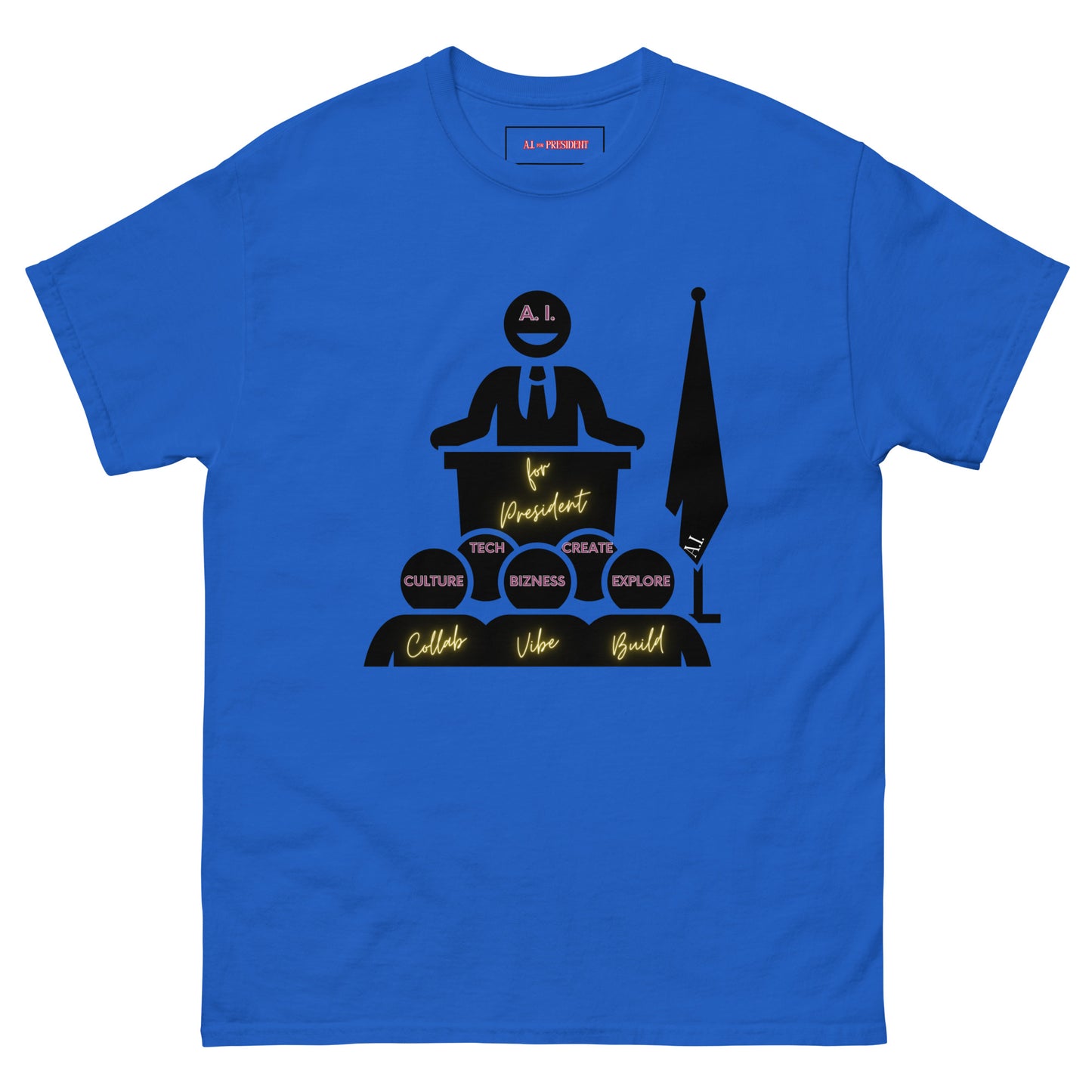 A.I. For President (Speech) - Classic T-Shirt