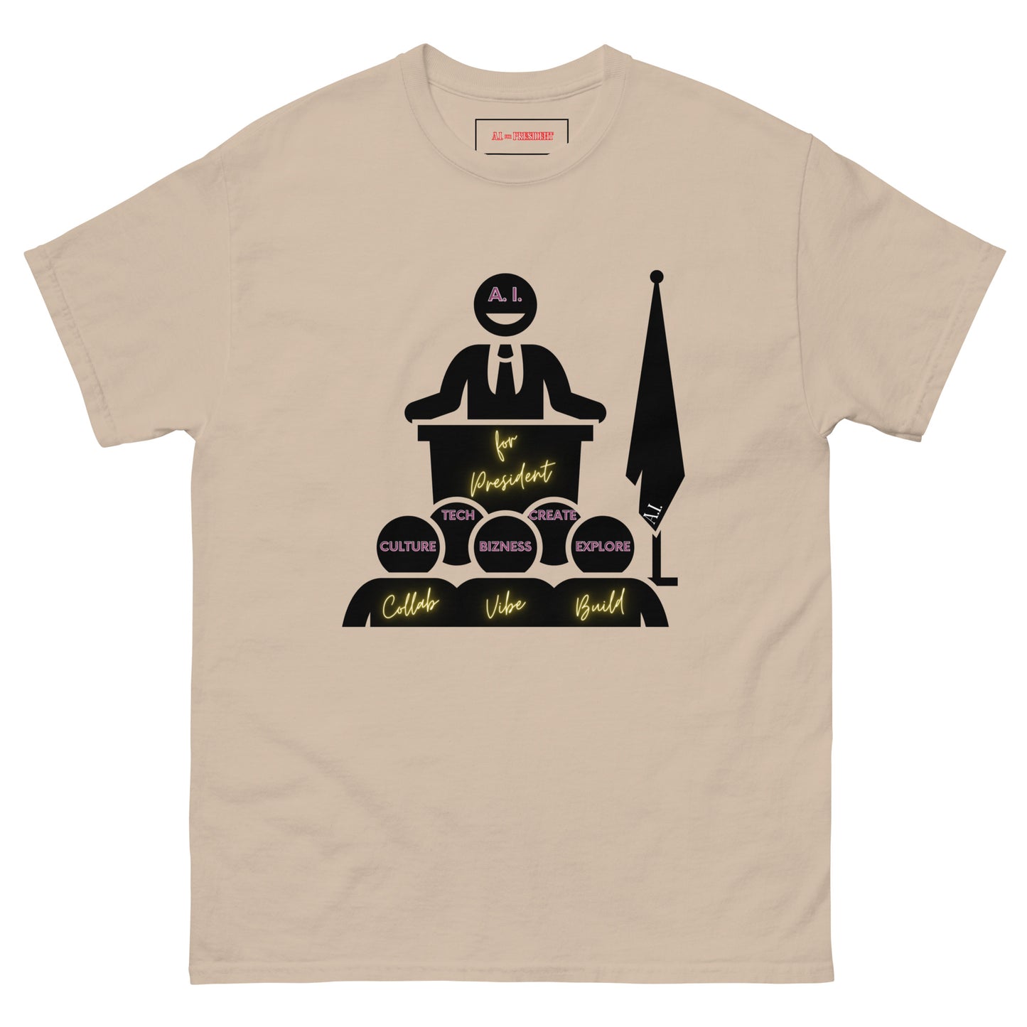 A.I. For President (Speech) - Classic T-Shirt