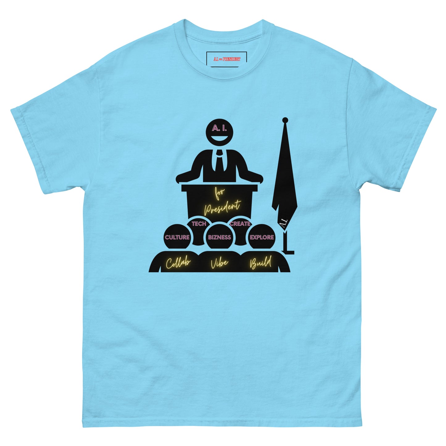 A.I. For President (Speech) - Classic T-Shirt