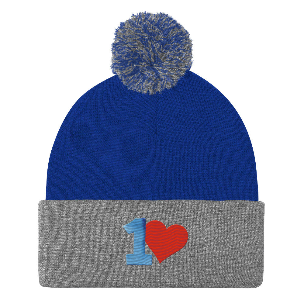 1 Love - Pom-Pom Beanie