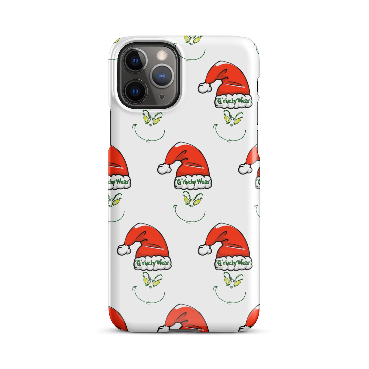 Merry Christmas / G'rinchy Wear - Snap case for iPhone®