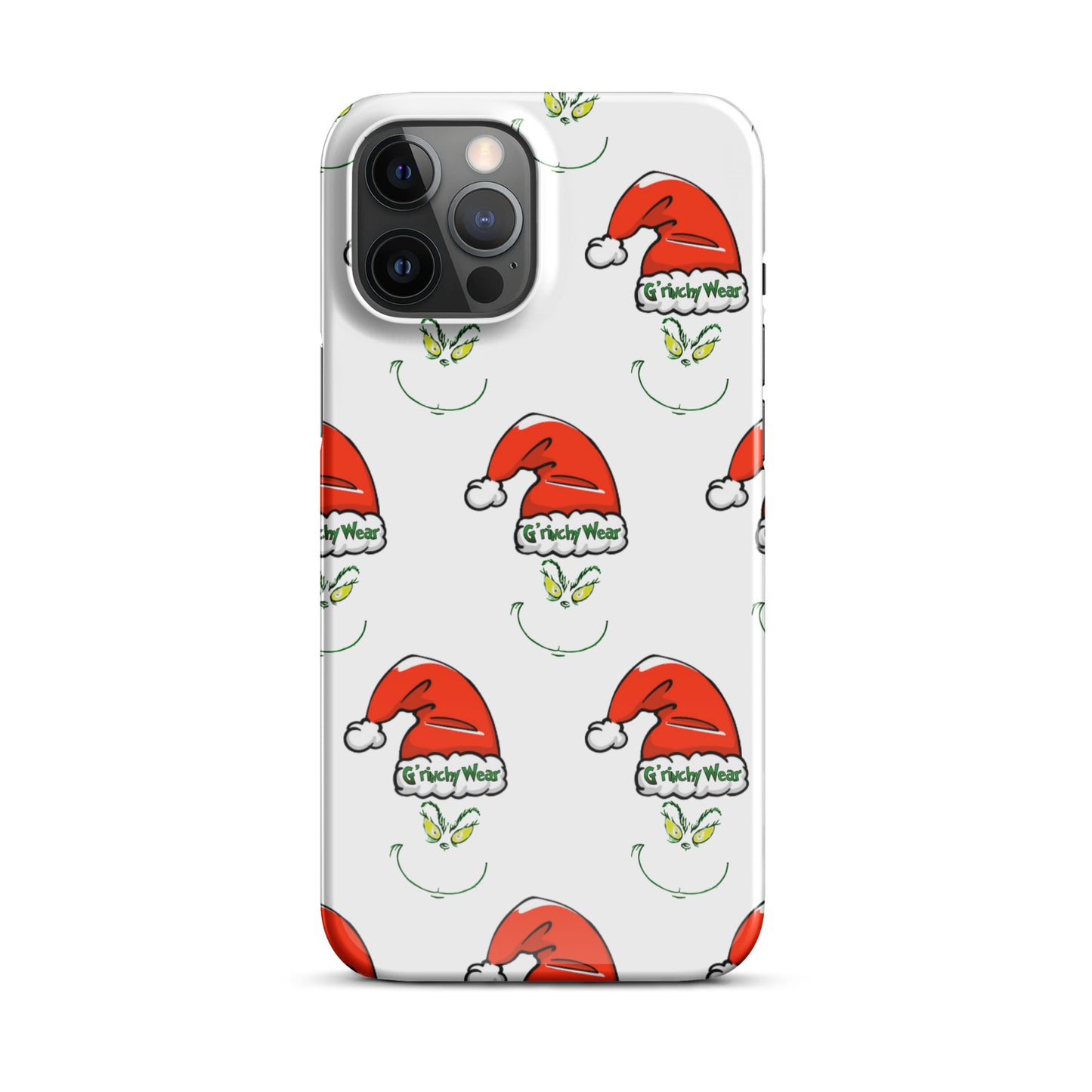 Merry Christmas / G'rinchy Wear - Snap case for iPhone®