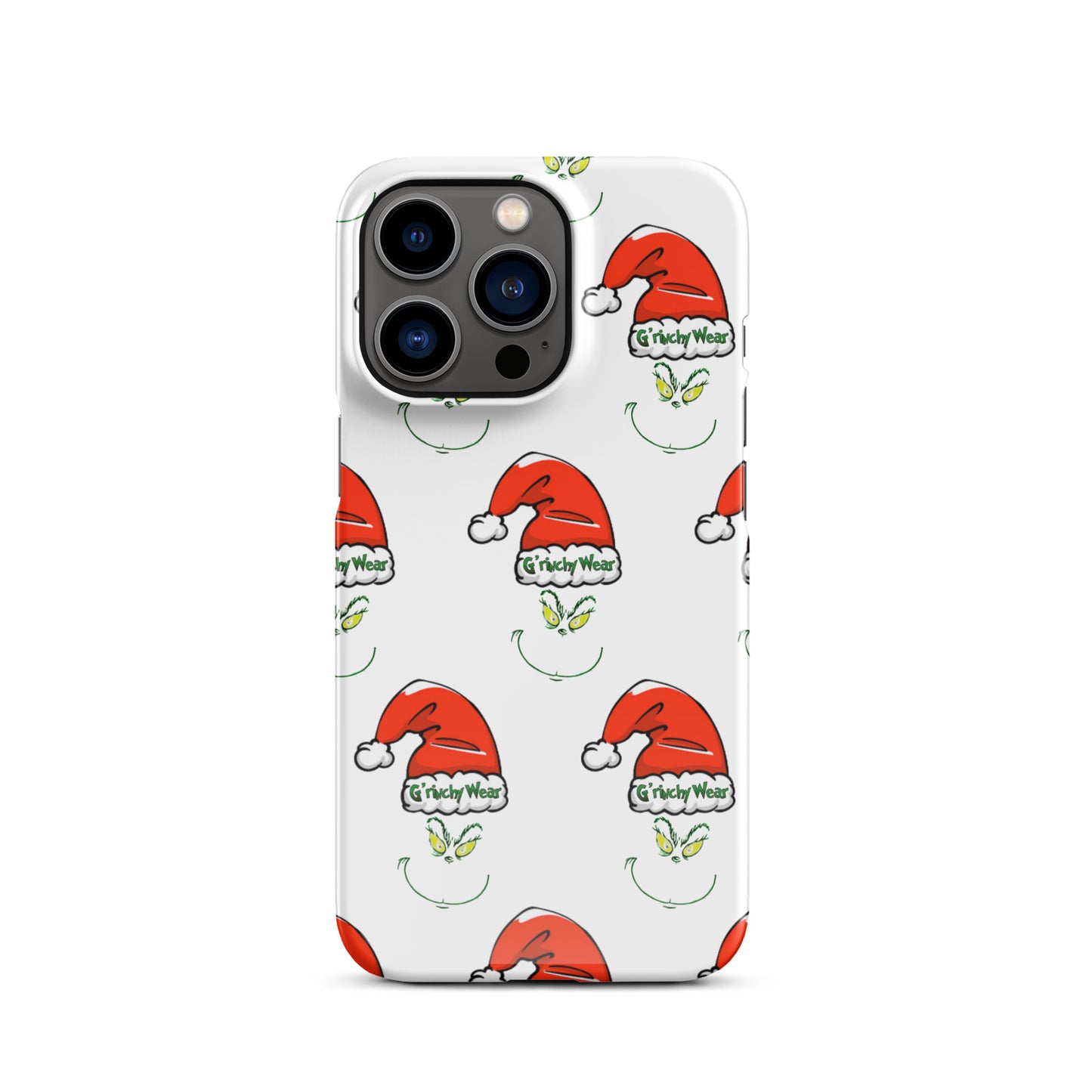 Merry Christmas / G'rinchy Wear - Snap case for iPhone®