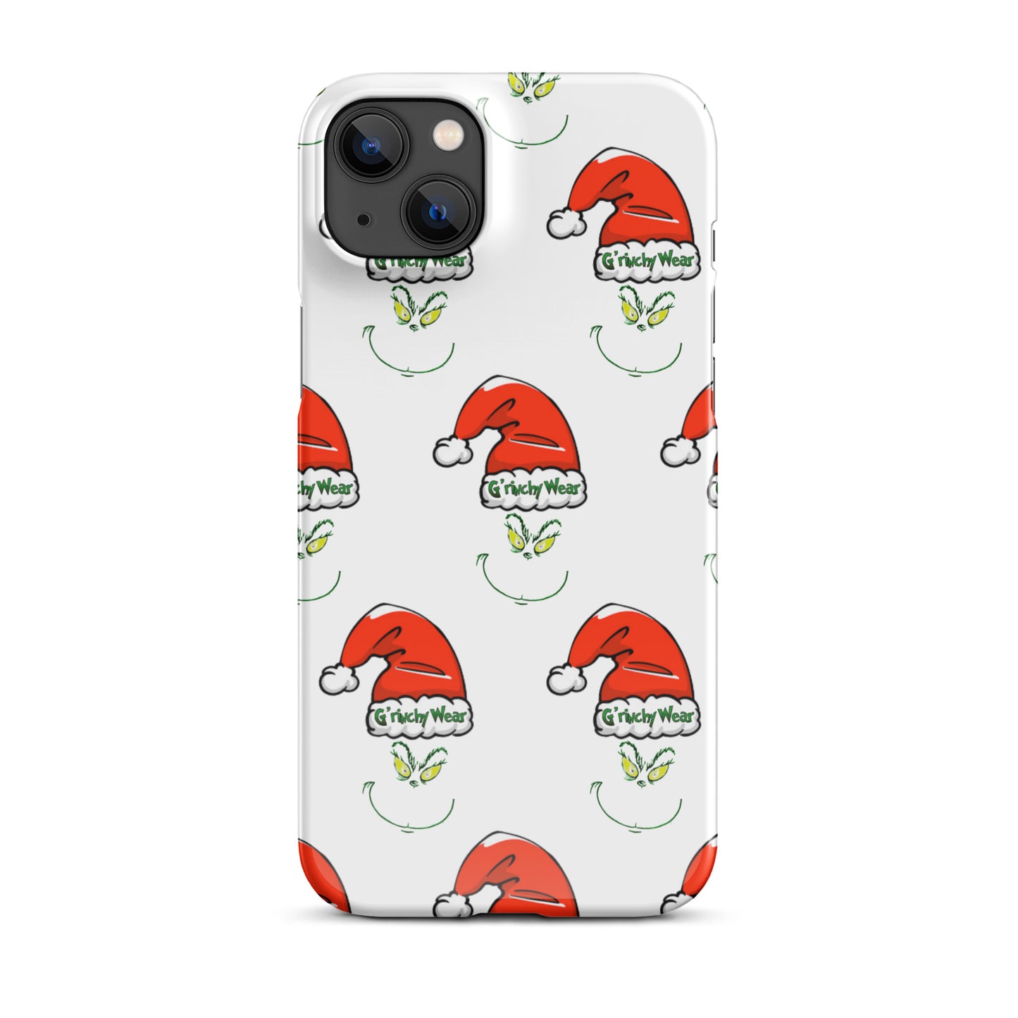 Merry Christmas / G'rinchy Wear - Snap case for iPhone®