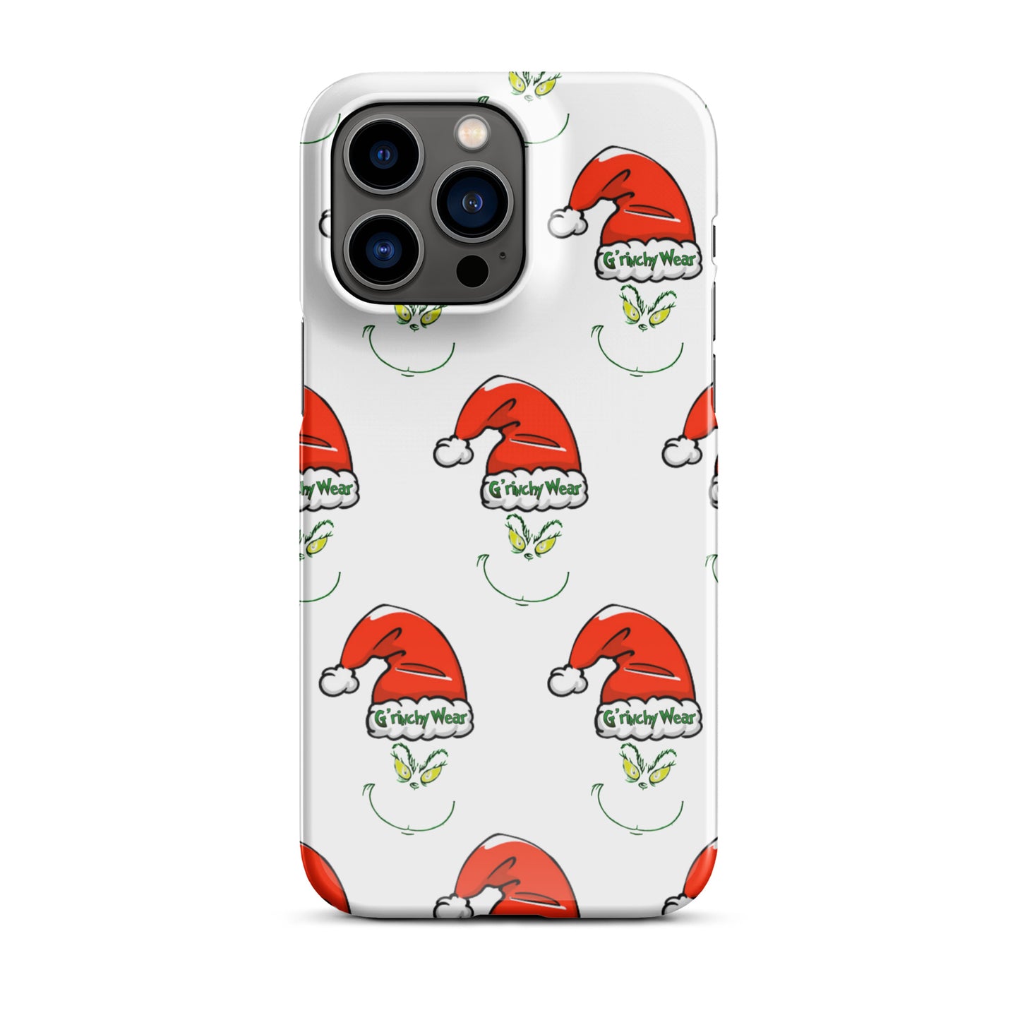 Merry Christmas / G'rinchy Wear - Snap case for iPhone®