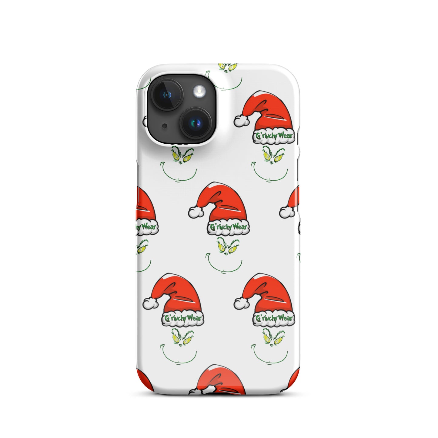 Merry Christmas / G'rinchy Wear - Snap case for iPhone®