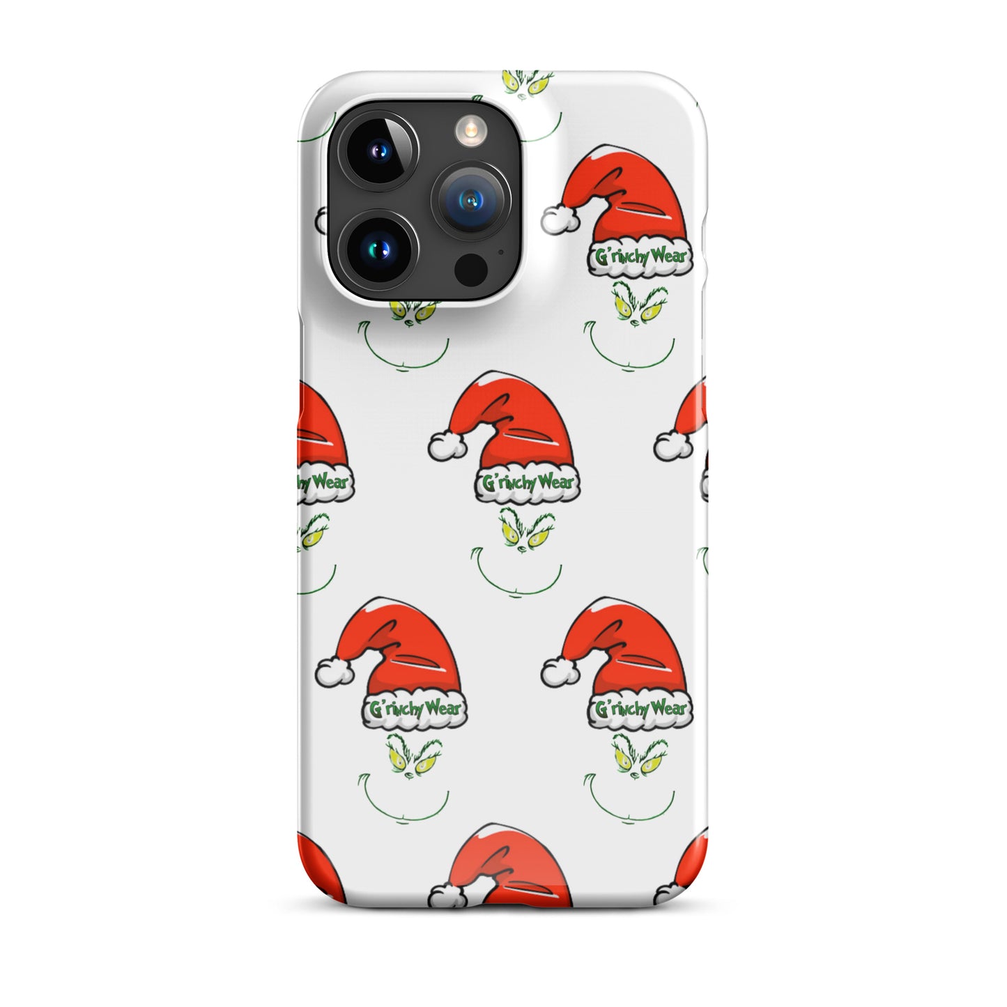 Merry Christmas / G'rinchy Wear - Snap case for iPhone®